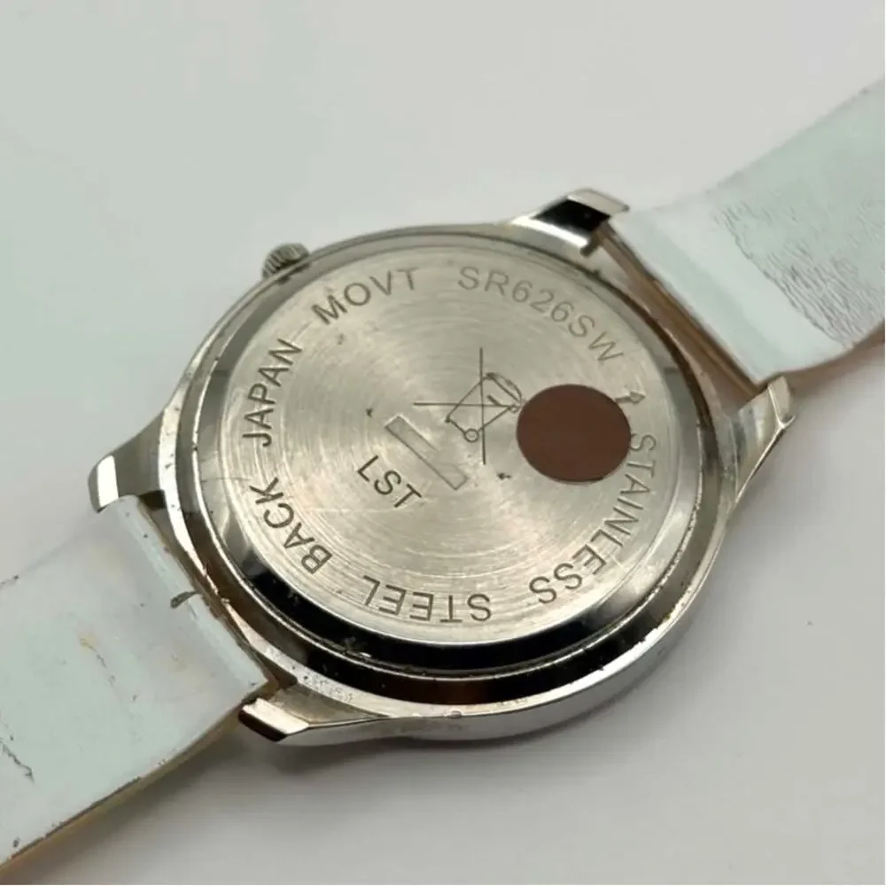 Silver & Pink Bow Watch